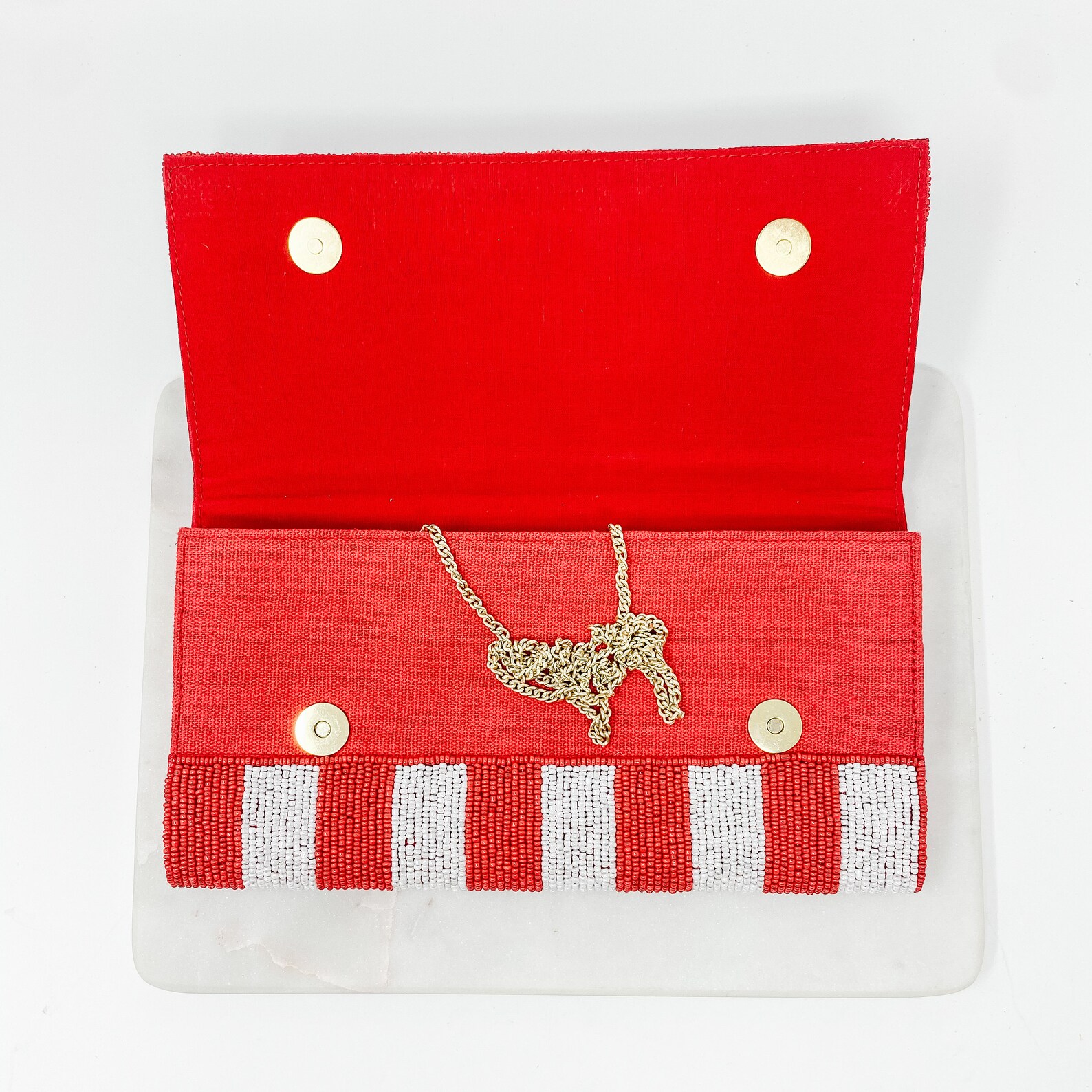 July 4th Heart Clutch USA Clutch American Flag Purse Fourth Etsy