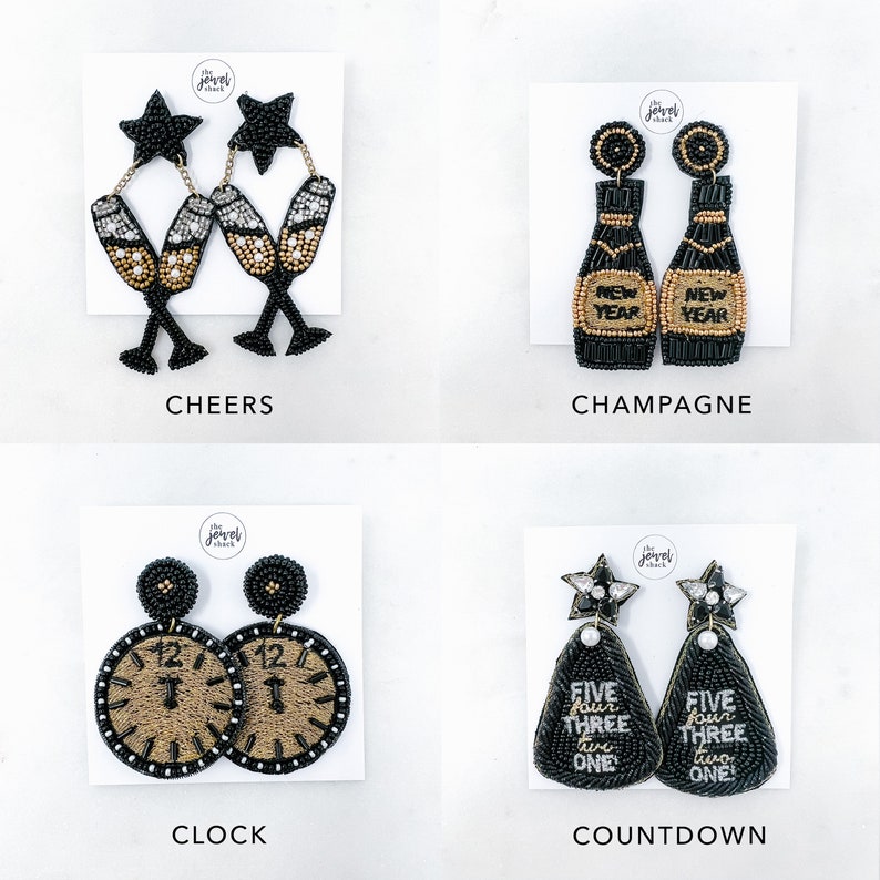 Naler Christmas Drop Dangle Earrings, Jewellery Set Gifts For Women Lady Girls Xmas Party Decoration Costume (Santa Claus, Christmas Tree, Gift Box