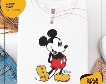 Comfort Color® Mickey Shirt | Cute Mickey Shirt | Retro Mickey shirt | Mouse Shirt | Family Vacation shirt | Family Trip | Mickey Lover Gift