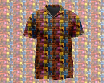 Quarks Stack Jacket Casual Button Up Ds9 Costume Inspired Hawaiian Shirt Button Down