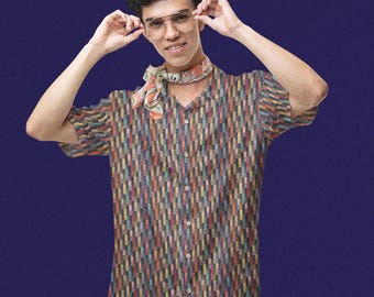 Quarks Classic Vest Casual Button Up Ds9 Costume Inspired Hawaiian Shirt Button Down
