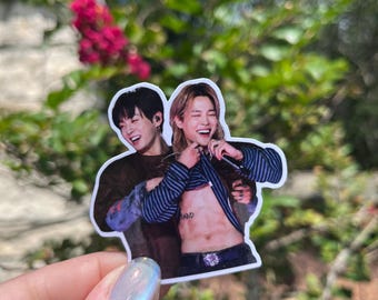 Jungkook Jimin Concert Moment Sticker | BTS K-Pop Waterproof Vinyl Decal (Laptop Sticker)