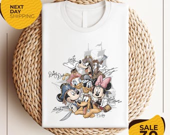 Disney Pirates Of The Caribbean Toddler Shirt | Disney Caribbean Shirt| Mickey And Friends Pirates Shirt| Mickey Caribbean Shirt