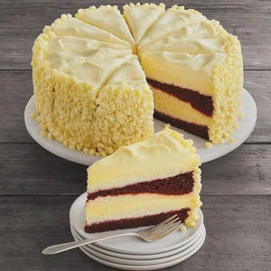 Receta de pastel de capas de tarta de queso Red Velvet / Guía profesional de repostería (Descarga digital)