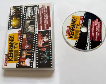 Kerrang TV Best Of Volume 3 Inc Foo Fighters Muse Him Darkness Distillers Region Free DVD