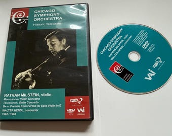Chicago Symphony Orchestra Nathan Milstein Region 0 DVD