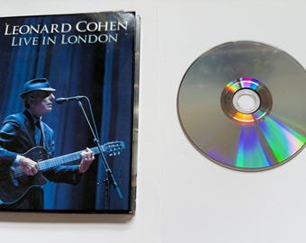 Leonard Cohen Live In London Some Surface Marks But Plays Fine Region Free DVD
