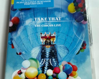 Take That The Circus Live Sealed Region Free DVD