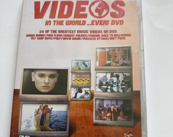 The Best Videos In The World Ever Various Artists Sealed  Region Free DVD