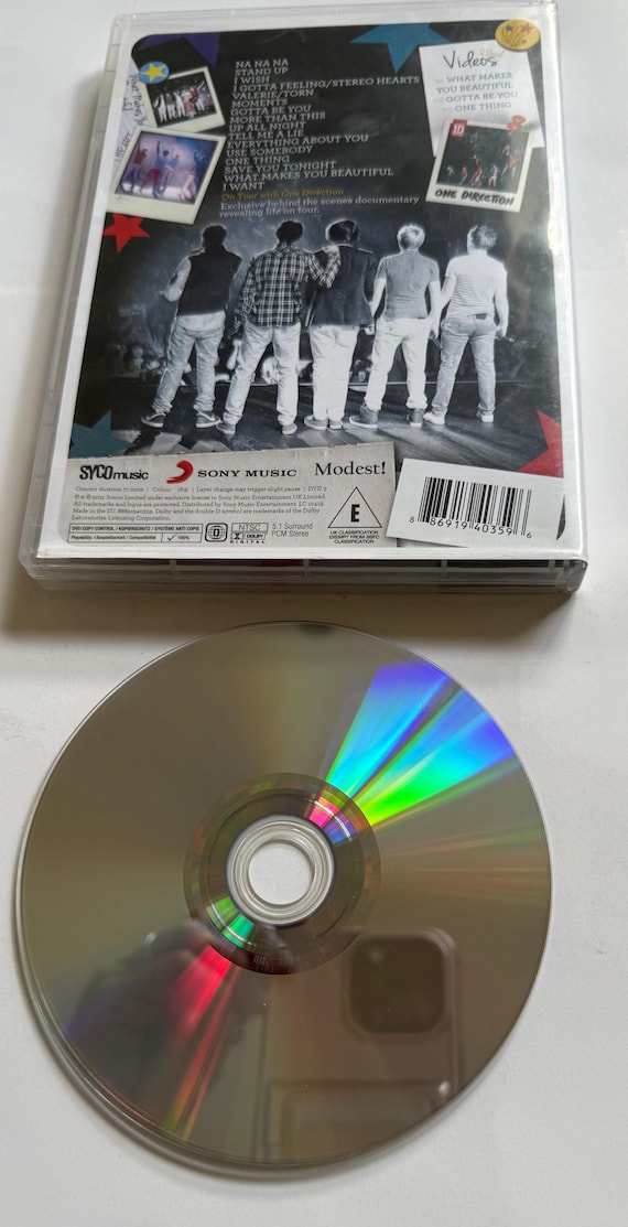 One Direction up All Night the Live Tour Region 0 DVD - Etsy