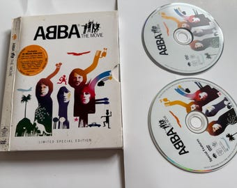 Abba The Movie Limited Special Edition Torn Sleeve And Cover Region 0 DVD