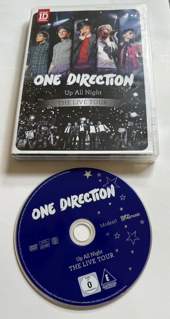 One Direction up All Night the Live Tour Region 0 DVD - Etsy
