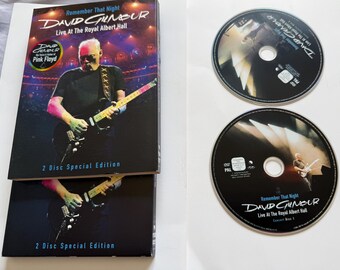 David Gilmour Remember That Night  At The Royal Albert Hall Region Free DVD