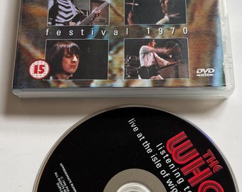 The Who Live At The Isle Of Wight Festival 1970 Region 2,3,4,5,6 DVD