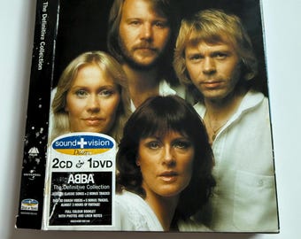 Abba The Definitive Collection Torn Sleeve And Cover Region 0 DVD