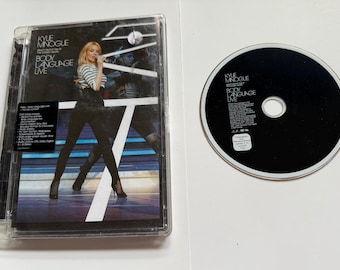 Kylie Minogue Körpersprache Live Sone Oberfläche markiert, aber spielt Fine Region Free DVD