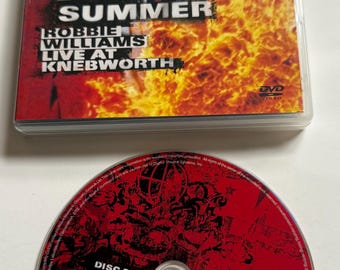 Robbie Williams What We Did Last Summer Live At Knebworth Region 1-6 DVD