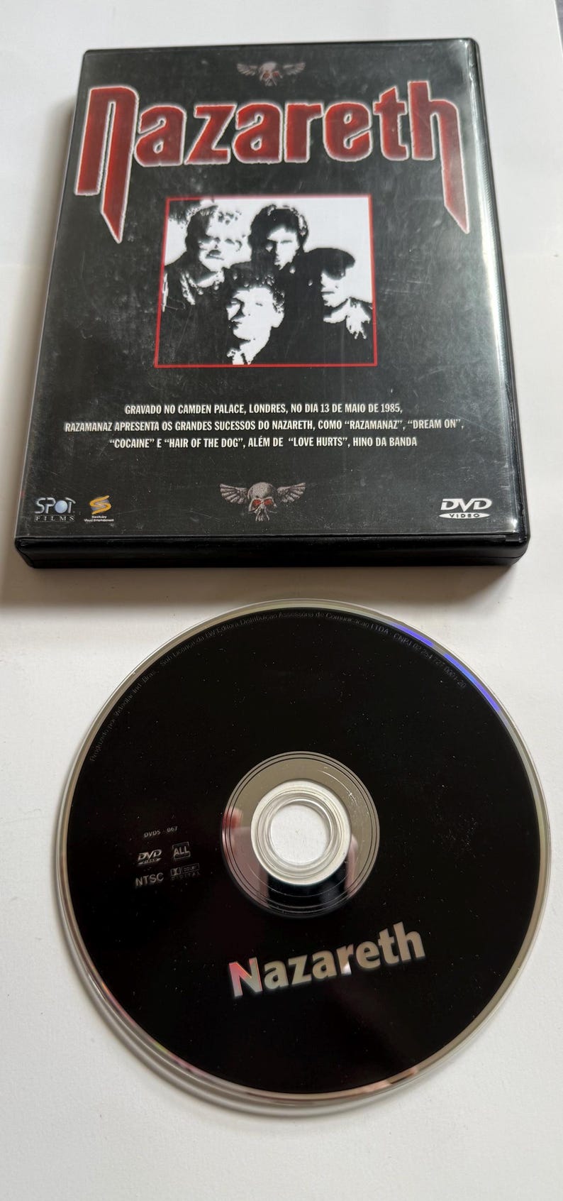 Nazareth Region Free DVD image 1
