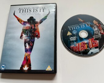 Michael Jackson This Is It Region 2 DVD