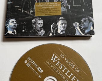 Westlife 10 Years Of Live At Croke Park Stadium Region Free DVD