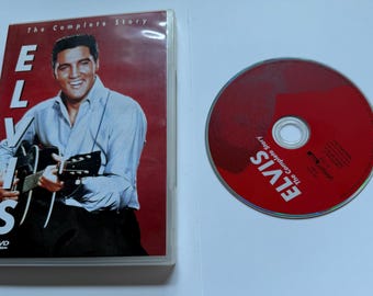 Elvis Presley The Complete Story Some Surface Marks But Plays Fine Region Free DVD