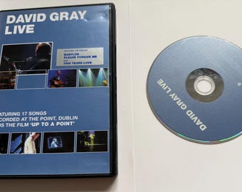 David Gray Live Region 2,3,4,5,6 DVD
