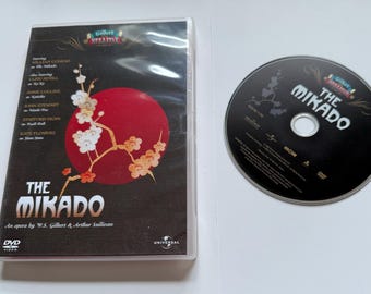 Gilbert And Sullivan The Mikado Region Free DVD