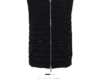 Paul Smith Quilted Panelled Gillet Large Feather Down Utility Luxury Minimalist