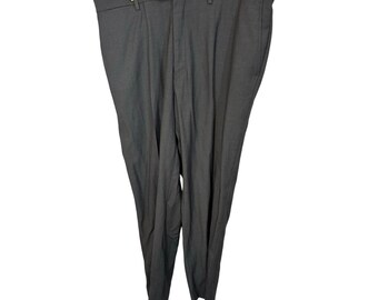 Pantalones de vestir para hombre Stafford Essentials, corte clásico, color gris, talla 44x30 (para negocios)
