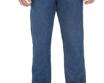 Wrangler Męskie Ognioodporne Jeansy Trucker Workwear Denim Cowboy 44