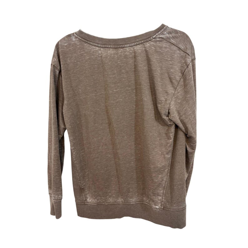 Jack & Delaney Anthropologie V-Neck Weekender Sweatshirt Women's Relaxed Top S Bild 3