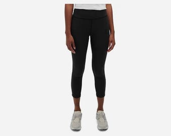 Women's M Black On Cloud Active Tights Gorpcore Utility Outdoor Granola Girl