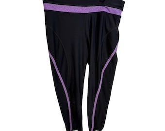 Xersion Capri Yoga Pants Women’s Fitted Leggings Athletic Workout Activewear S