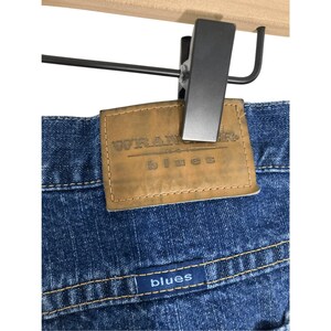 Jeansy damskie Wrangler Blues w rozmiarze 10 Tall Bootcut Denim z prostymi nogawkami i luźnymi nogawkami typu „tato” zdjęcie 5