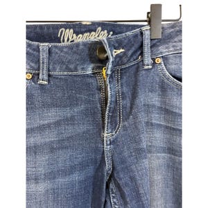 vintage Wrangler Bootcut Jeans pour femmes Taille 5 Western Cowgirl Denim Casual image 3
