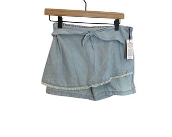 NWT Kids Guess Vivi Vintage Light Wash Chambray Shorts