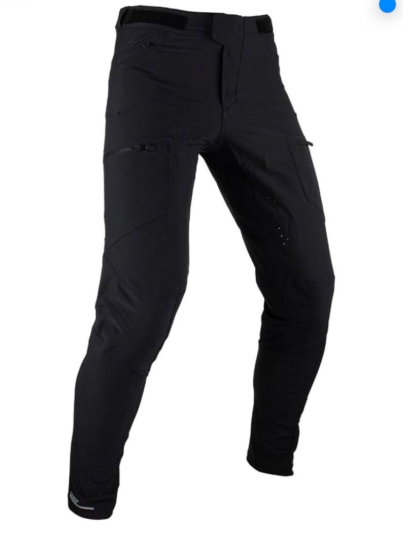 Pantalones de ciclismo de montaña Leatt MTB Trail para hombre, talla XXL, color negro, nuevos con etiquetas. Pantalones técnicos de ciclismo, moto y uso general de Gorpcore. imagen 1