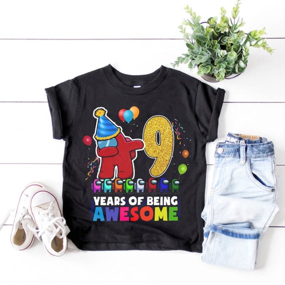 Personalized There is A Birthday Boy Tshirt Among Us Etsy