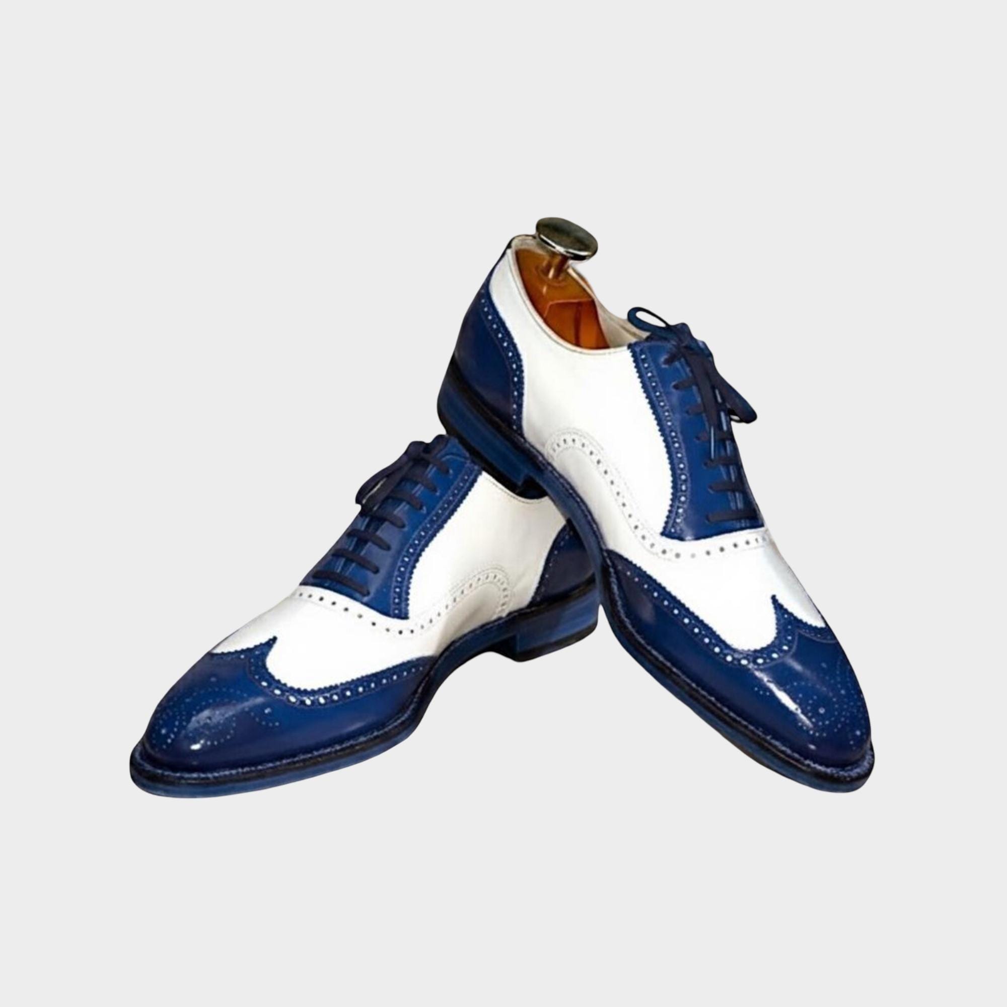 Blue and White Dress Shoes Men - Etsy Blue and White Dress Shoes Men - Etsy