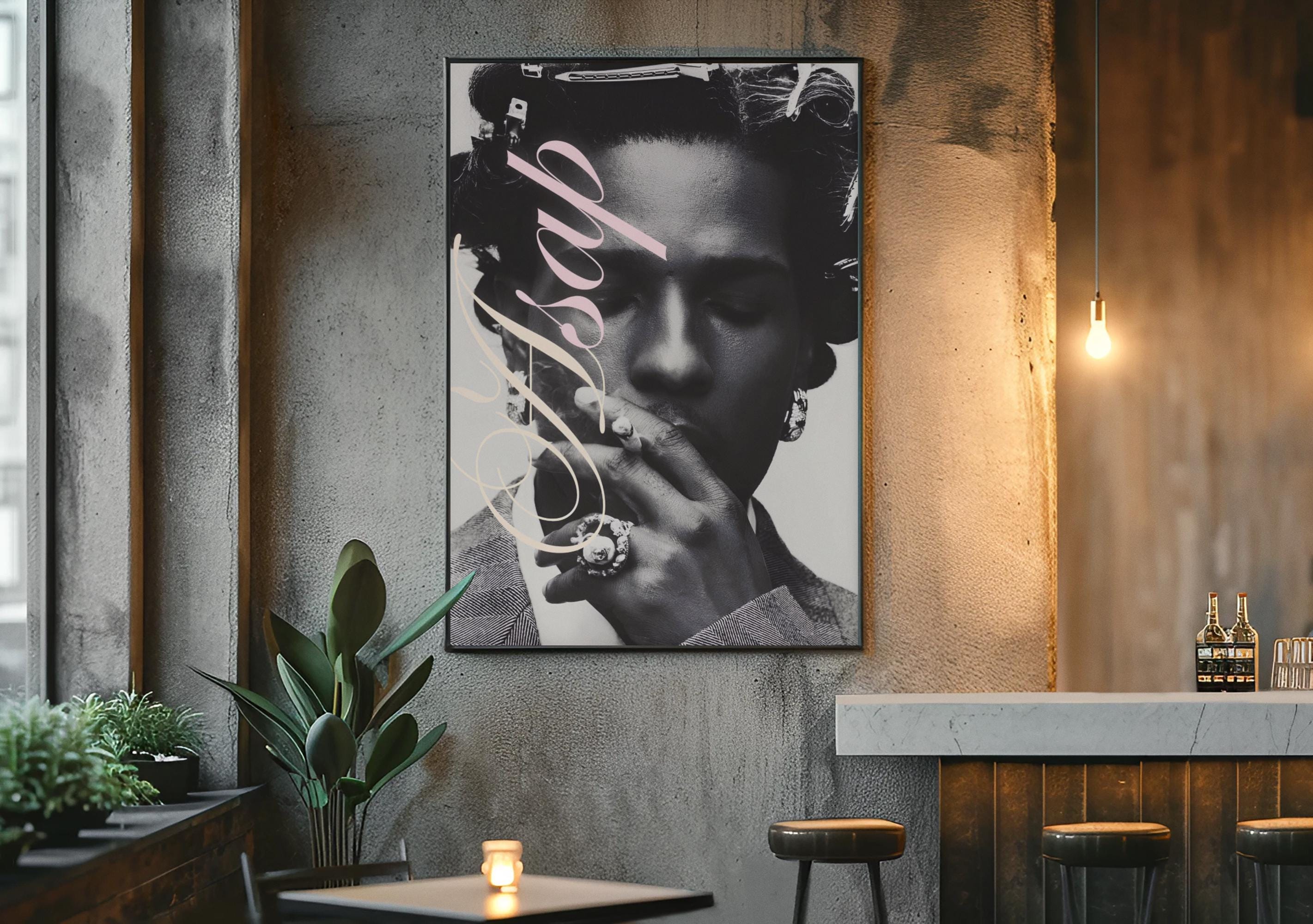 Asap rocky poster - Etsy 日本