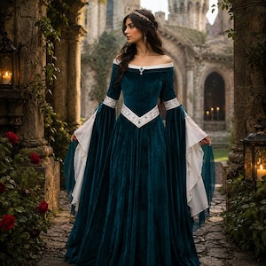 Dark Blue Dress Halloween Costume