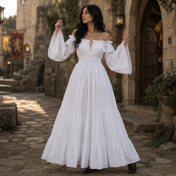 ivory satin maxi dress With Lace Cutouts V-Neck Spaghetti Strap Formal – SposaBridal no-member-discount and effortless sophistication Size:Large (109cm) / Sleeve (94cm) White White | Sleeveless