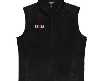 Grace Faith Golf Men’s Columbia fleece vest
