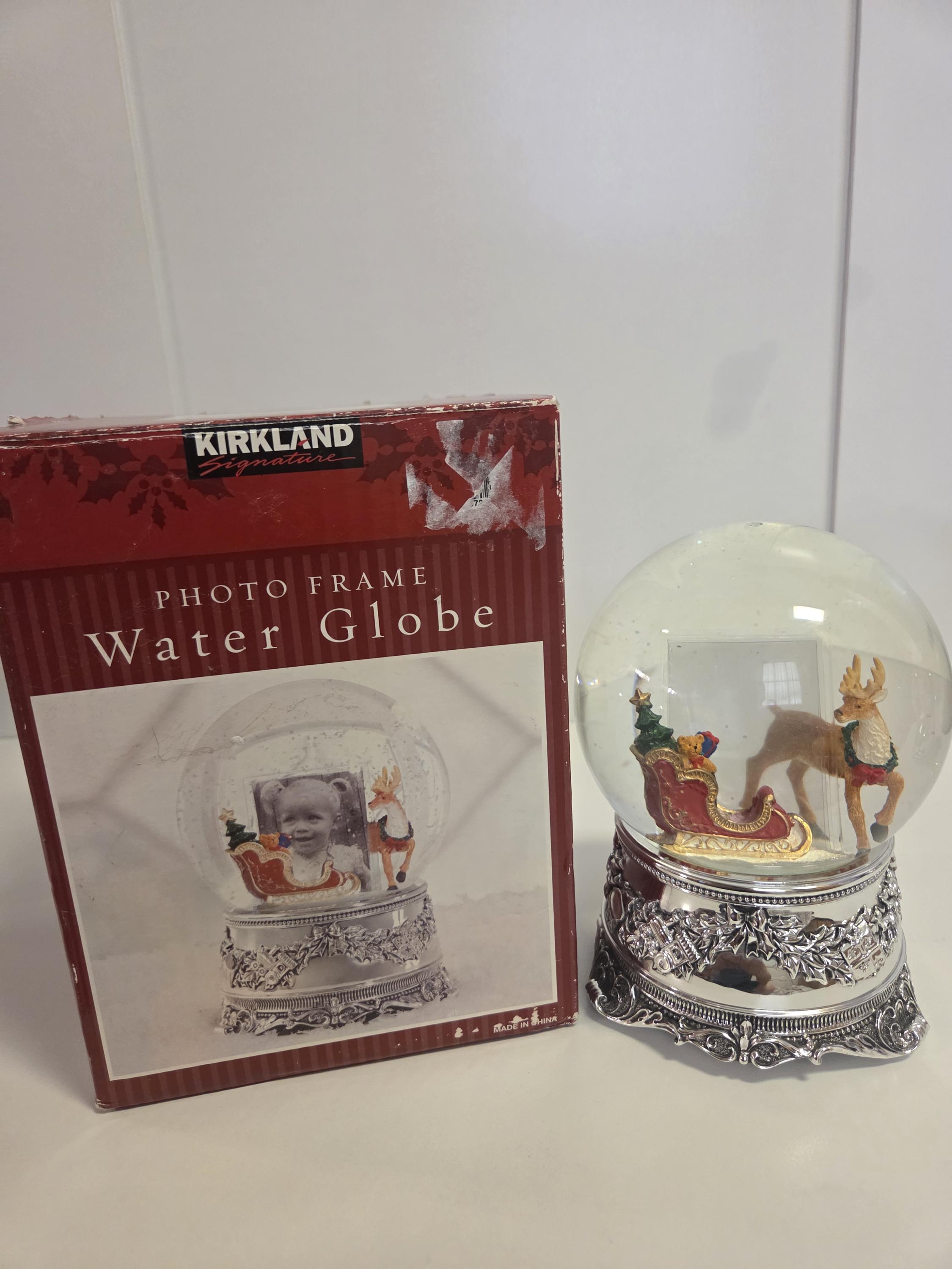 Kirkland Musical Snow Globe - Etsy