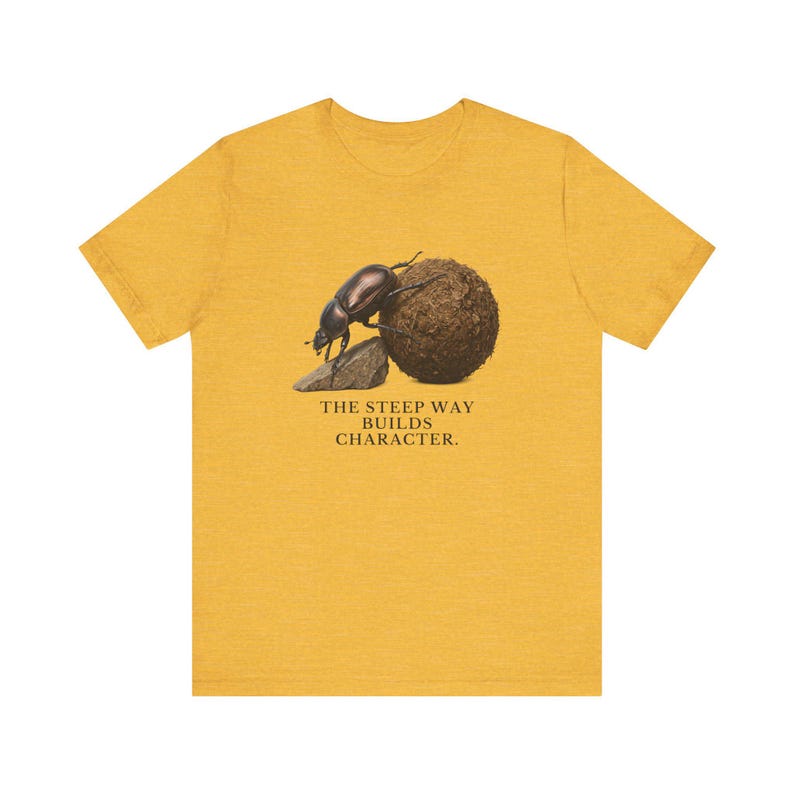 The Steep Way Builds Character T-Shirt image 9
