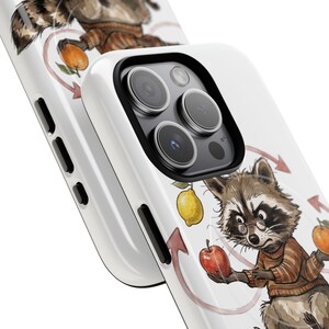 Mills Mess Raccoon Juggler Magnetic Phone Case - Funny Juggling Animal Gift image 8