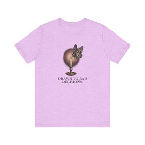Drawn To Bad Decisions T-Shirt image 18