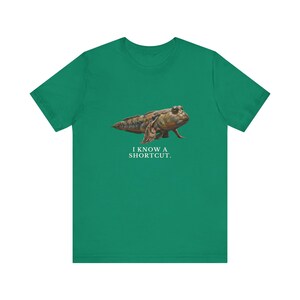 I Know A Shortcut Shirt, Funny Evolution Tee, Tiktaalik Fish Science Humor, Paleontology Gift, Prehistoric Graphic T-Shirt image 11