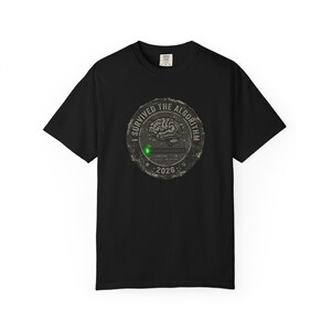 Camiseta gráfica "Sobreviví al algoritmo 2026" - Camiseta gráfica con humor sobre IA imagen 6