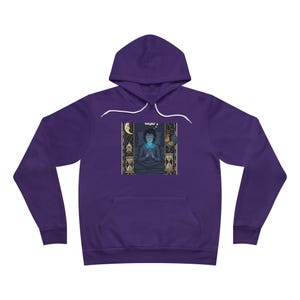 The Insomniac Tarot Card Hoodie - Night Owl Witchy Gift image 3